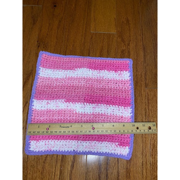 Set of 3 Handmade Crochet Washcloths - Picture 3 of 4